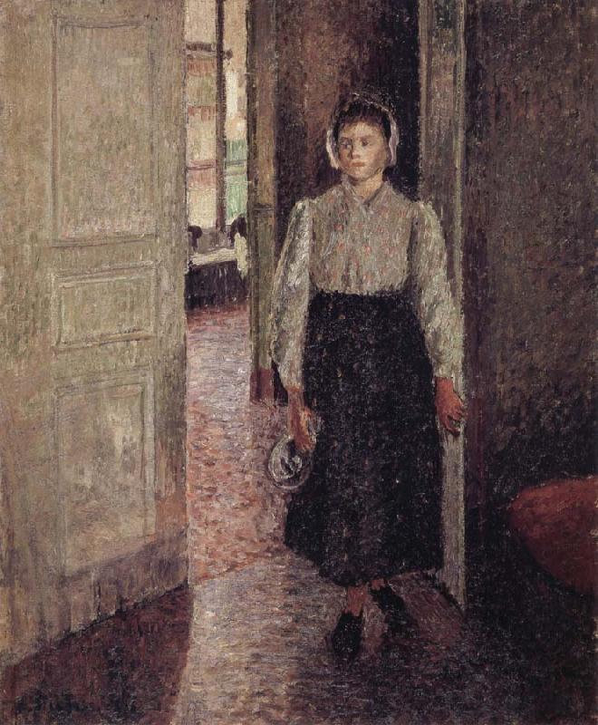 Camille Pissarro The Young maid